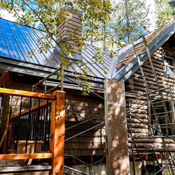 STW Builders Panorama – Timber Frame STW Builders Panorama - Restoring a log cabin