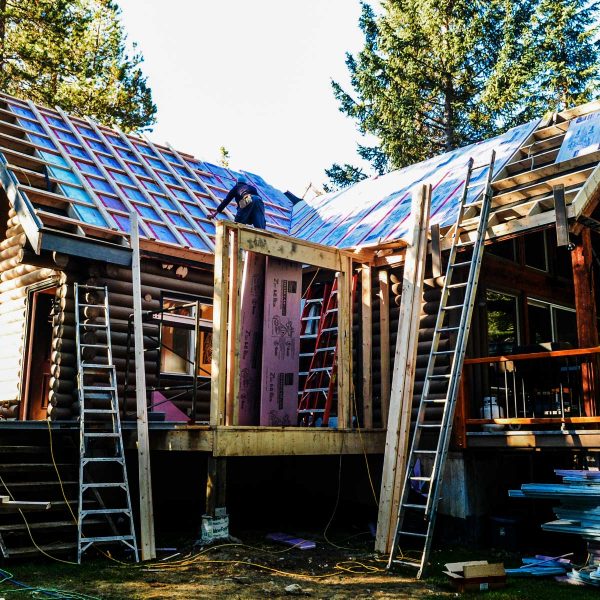 STW Builders Panorama – Timber Frame STW Builders Panorama - Restoring a log cabin