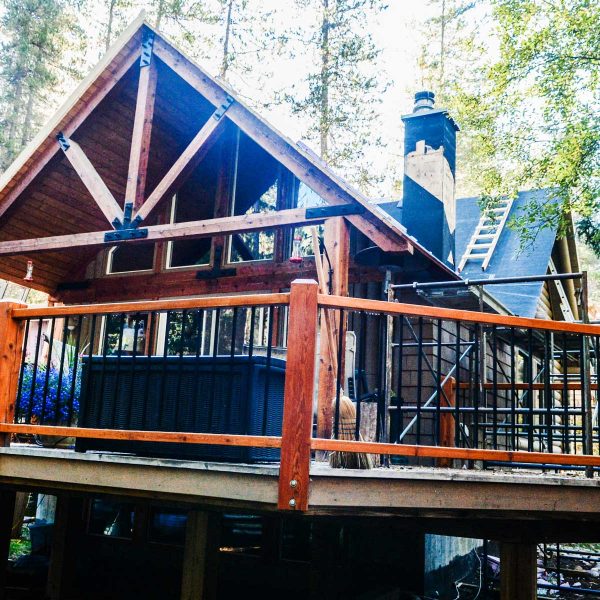 STW Builders Panorama – Timber Frame STW Builders Panorama - Restoring a log cabin